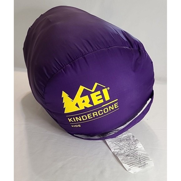 REI Other - REI Kindercone Purple Sleeping Bag Striped Lining Mummy Style +30*F 70" X 50"